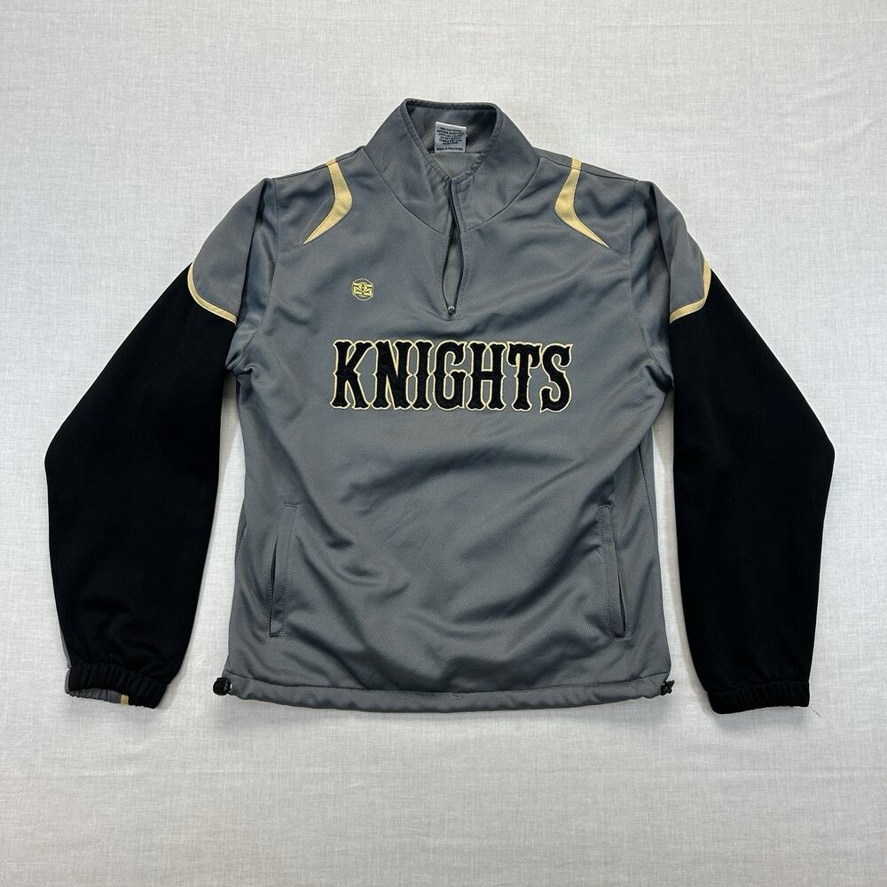 University of Central Florida Knights 1/4 Zip Sweatshirt Women's Medium Gray UFC
